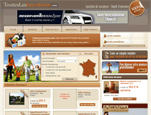 Tablet Screenshot of dev.toutesleslocations.com